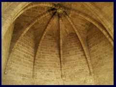 Views from Torres de Serranos 10 - ceiling of one of the towers